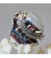 Bague Vasanta-Shira – Argent 925 & Pierre de Lune