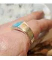 Bague Bhairava-Turqa – Argent 925 & Turquoise