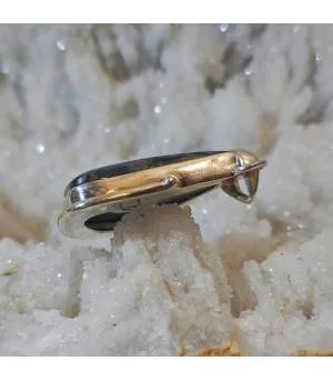 pendentif ethnique en argent et pietersite