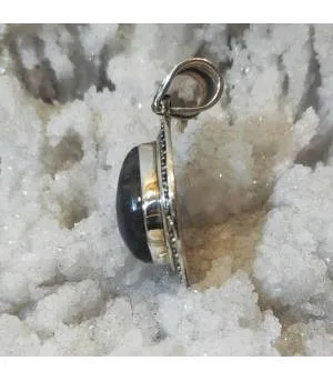 Pendentif Varsha-Ritu – Argent 925 & Labradorite