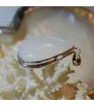 pendentif créateur argent nacre naturelle.