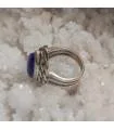Bague Vayulaksha – Argent 925 & Lapis-Lazuli