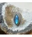 Bague Tamasra – Argent 925 & Labradorite