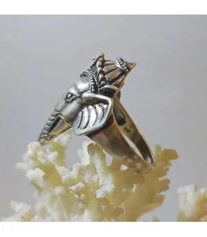Bague argent Ganesh royal by Shantilight