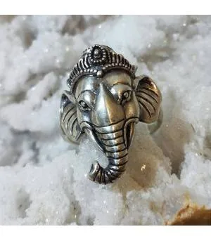 Bague argent Ganesh royal by Shantilight