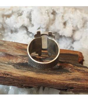 Bague Jyotirvahana – Argent 925 & Pierre de Lune