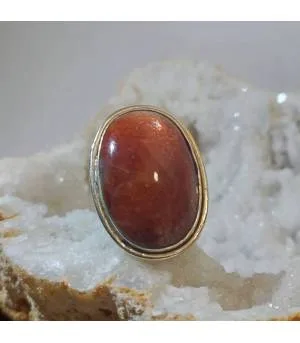 bague argent bijou Caen pierre du soleil