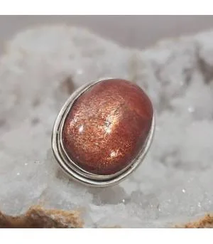 bague argent bijou Caen pierre du soleil