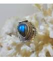 Bague Pravaal-Maya – Argent 925 & Labradorite