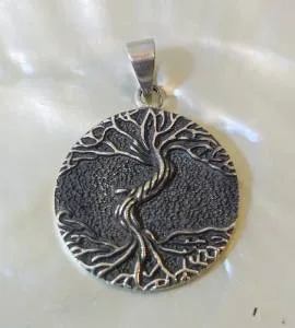 Pendentif ethnique argent Arbre de Vie
