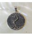 Pendentif ethnique argent Arbre de Vie
