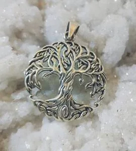 Pendentif bijoux argent Arbre de vie