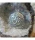 Pendentif ethnique argent aum Nama Shiva