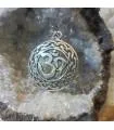 Pendentif ethnique argent ohm Nama Shiva