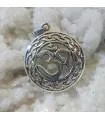 Pendentif ethnique argent aum Nama Shiva