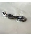 Pendentif argent bijoux ethnique serpent