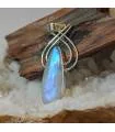 Pendentif Ushasi – Argent 925 & Pierre de Lune