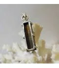 Pendentif argent oeil de tigre brut