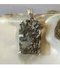 Pendentif Pyrite Brute sur Argent 925