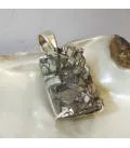 Pendentif Pyrite Brute sur Argent 925