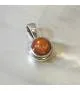 Pendentif Sûria argent et pierre du soleil