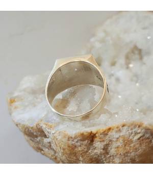 Bague argent 92.5 émeraude naturelle