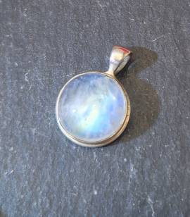 Pendentif Moonstone argent pierre de lune