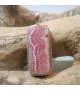 Pendentif argent 925 pierre naturelle Rhodochrosite
