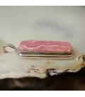 Pendentif argent 925 pierre naturelle Rhodochrosite