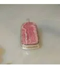 Pendentif argent 925 pierre naturelle Rhodochrosite
