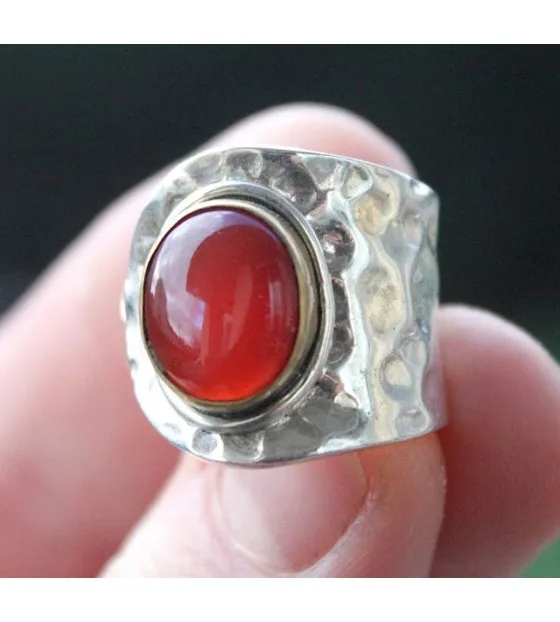 bague ethnique argent cornaline shantilight bague ethnique argent cornaline shantilight