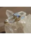 Bague ethnique bague argent ajustable cristal labradorite shantilight