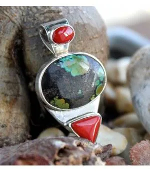 bijoux homme pendentif argent pierres shantilight