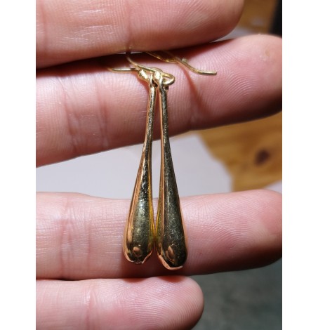 Boucles d'oreilles laiton bijoux ethnique goutte shantilight
