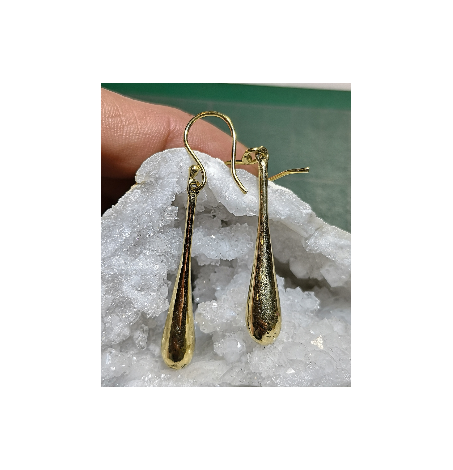 Boucles d'oreilles laiton bijoux ethnique goutte shantilight