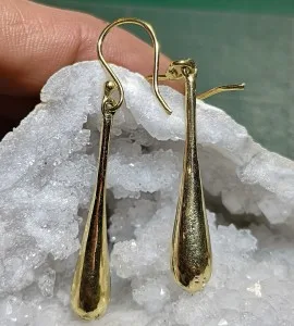 Bijoux ethnique boucles laiton shantilight