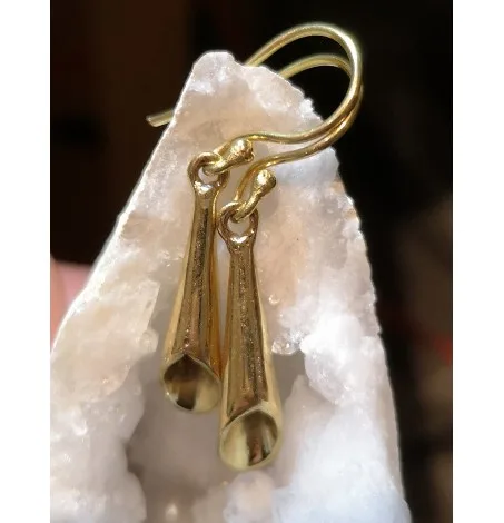 Boucles d'oreilles ethniques chic laiton shantilight
