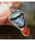 Pendentif argent bijoux ethnique labradorite shantilight