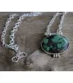 Pendentif Anila – Argent 925 & Turquoise