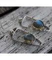 Boucles d’oreilles Nila Jyoti – Argent 925 & Labradorite