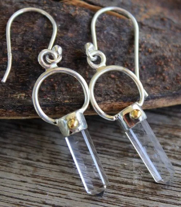 Boucles d'oreilles argent bijoux indiens prismes shantilight