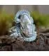 Bague argent white landscape perle