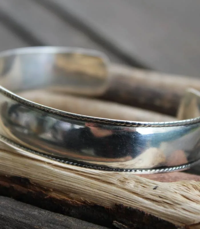 Bracelet ethnique bijoux argent bijoux homme Shantilight