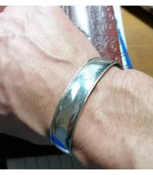 Bracelet ethnique bijoux argent bijoux homme Shantilight