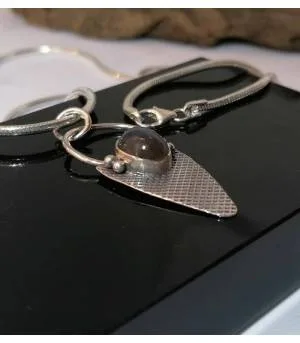 Pendentif Parjanya – Argent 925 & Labradorite