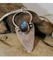 Pendentif Parjanya – Argent 925 & Labradorite