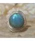 Bague Rudra Jyoti – Argent 925 & Labradorite