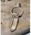 Pendentif argent pendule bijou fait main cristal Shantilight