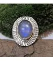 Bague Chandrika – Argent 925 & Pierre de Lune