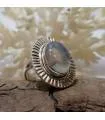Bague Chandrika – Argent 925 & Pierre de Lune